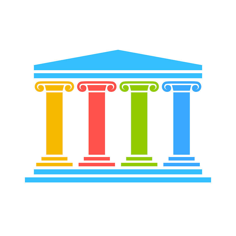 Four colorful pillars, SGL Financial's 4 pillar retirement plan process